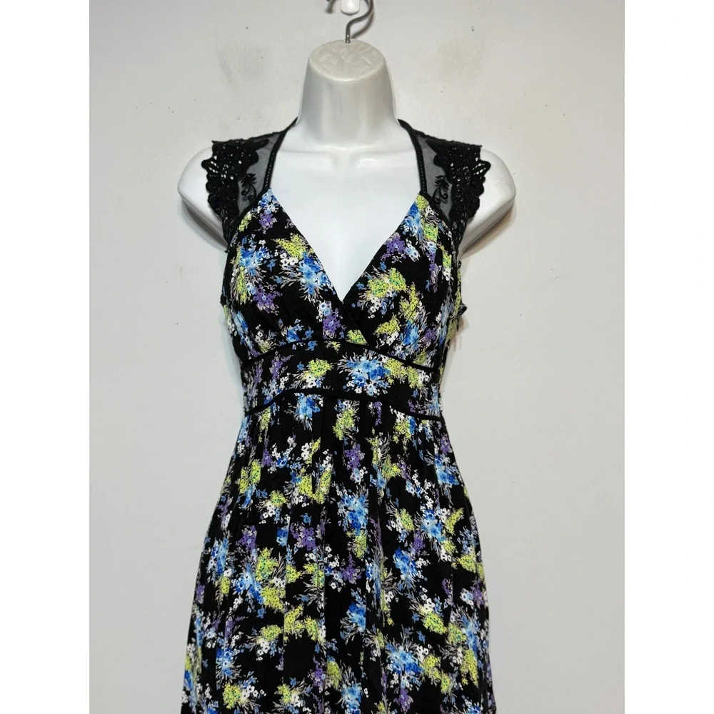 Vtg Y2K Speechless Dark Coquette Dress‎ Women Size S Whimsigoth Fairy Grunge